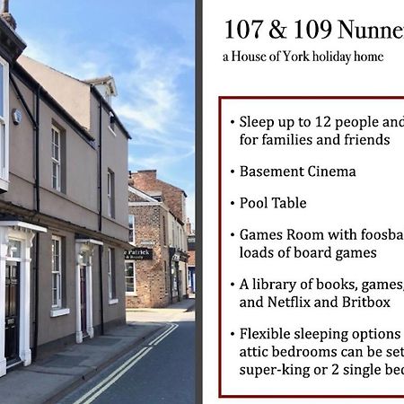 107 And 109 Nunnery Lane Villa York Ngoại thất bức ảnh
