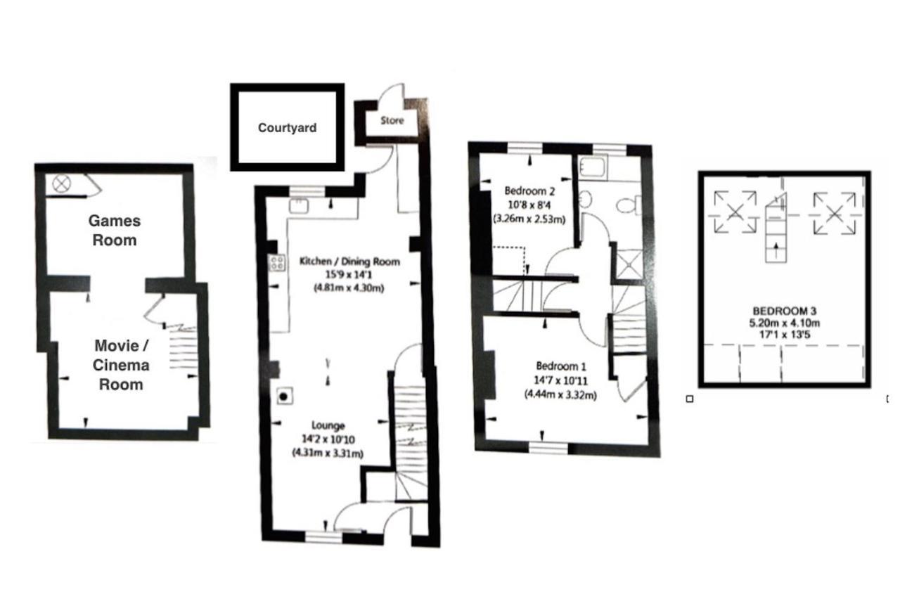 107 And 109 Nunnery Lane Villa York Ngoại thất bức ảnh